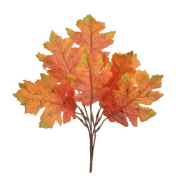 Liście dębu x5..35cm - sztuczna roślina