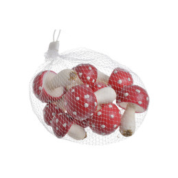 Sztuczne muchomorki...12szt/paczka