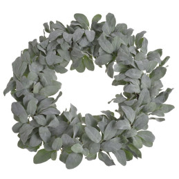 Omszały wianek liściasty..54cm - art. dekoracyjny