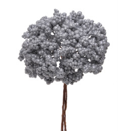 Gałązka kuleczki 4szt-pęczek..25cm - art. dekoracyjny