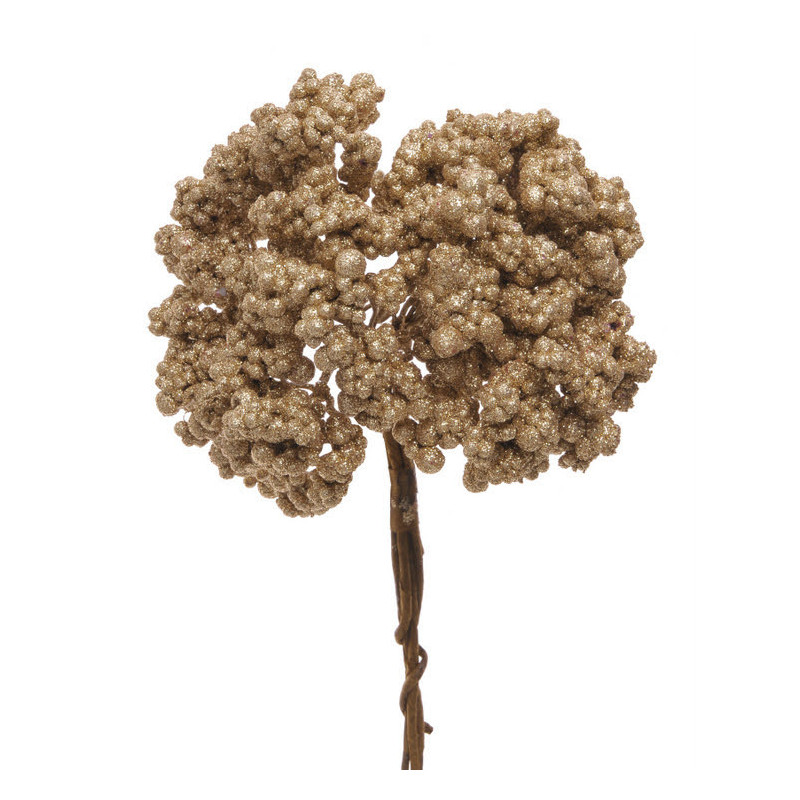 Gałązka kuleczki 4szt-pęczek..25cm - art. dekoracyjny