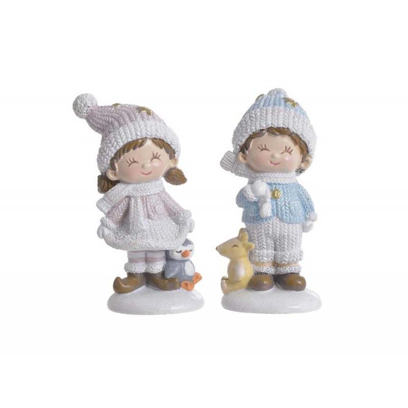 Dziecko zimowe..7cm..2sztuki/kpl
