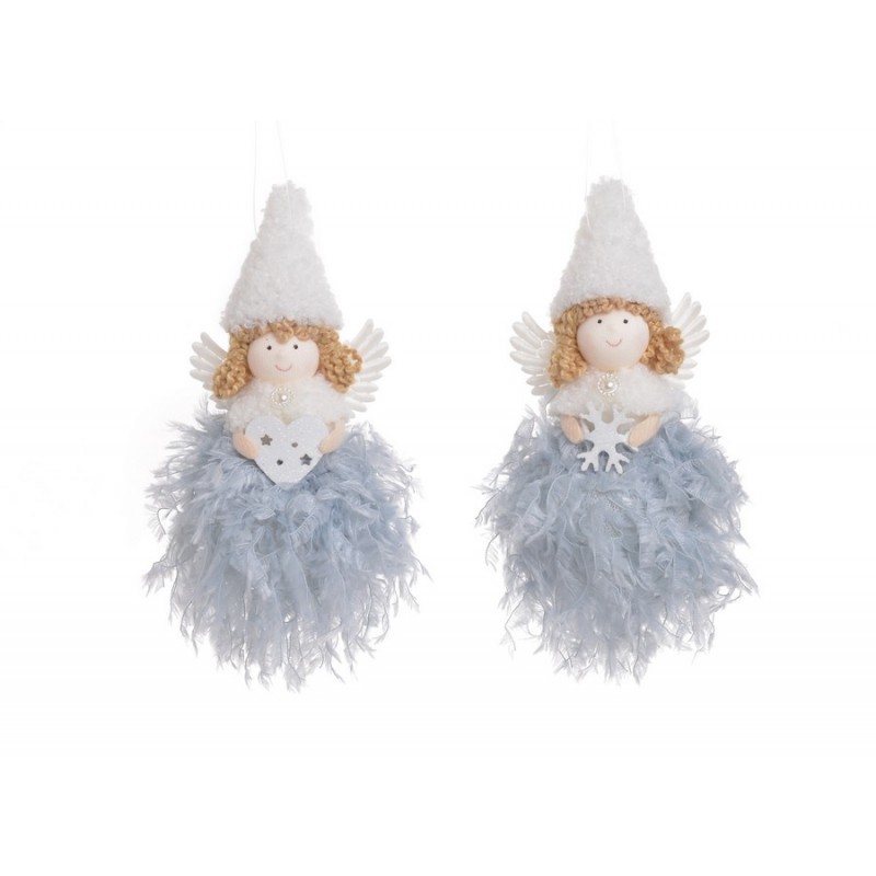 Anioł zawieszka 16cm...kpl/2szt mix