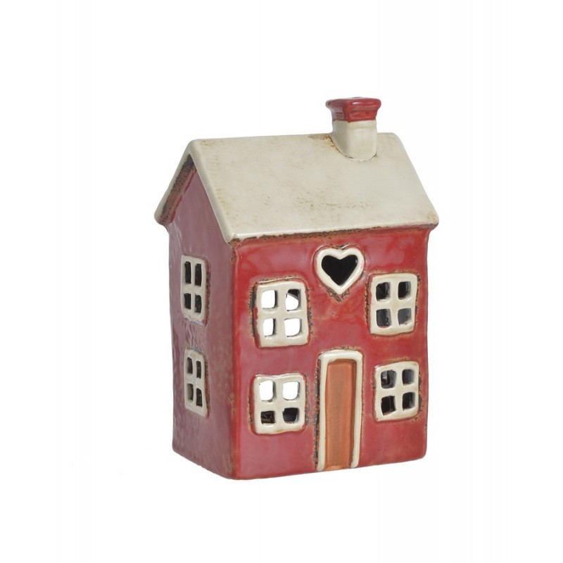 Domek ceramiczny..12cmL x 8,5cmW x 18,5cmH