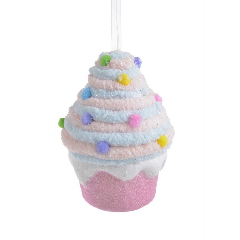 Babeczka zawieszka..9cmØ x 14cm