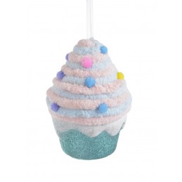 Babeczka zawieszka..9cmØ x 14cm