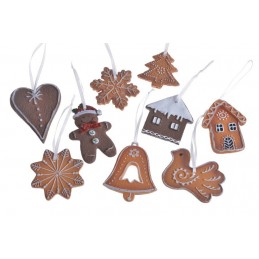 Zawieszki choinkowe 9szt-kpl