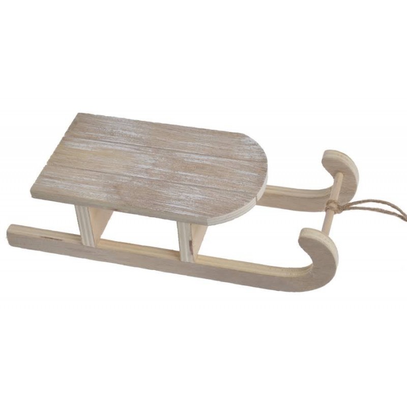 Saneczki drewniane zaw...21,5cm.