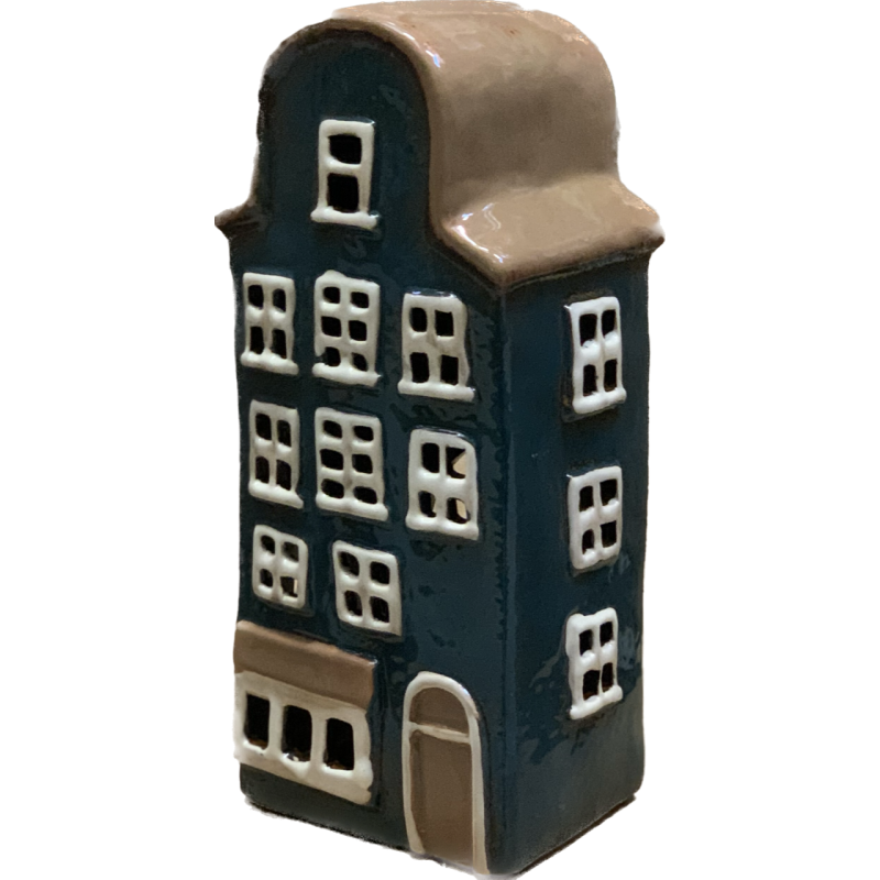 Domek ceramiczny - kamieniczka ok 24 cm