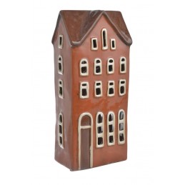 Domek ceramiczny - kamieniczka 29cmH