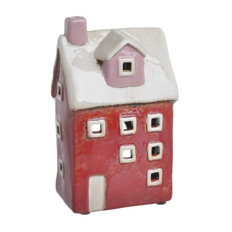 Domek ceramiczny..10cmL x 6,5cmW x 17cmH
