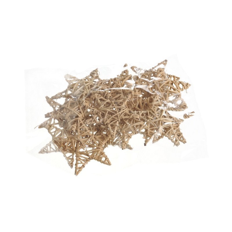 Gwiazdki wyplatane - Lata oval star 8cm pacz. 20szt