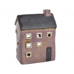Domek ceramiczny..15cmH tea-light
