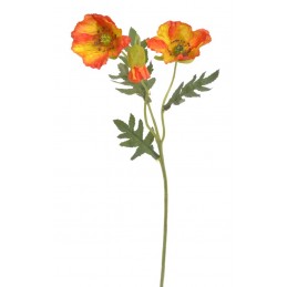 Mak 2+1 56cm - sztuczna roślina