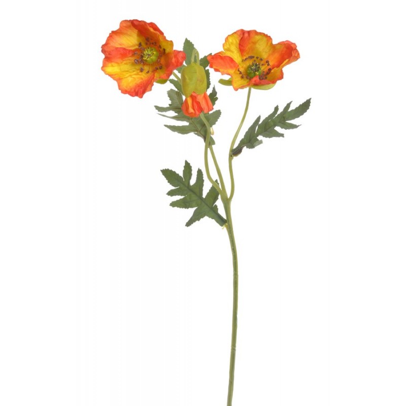 Mak 2+1 56cm - sztuczna roślina