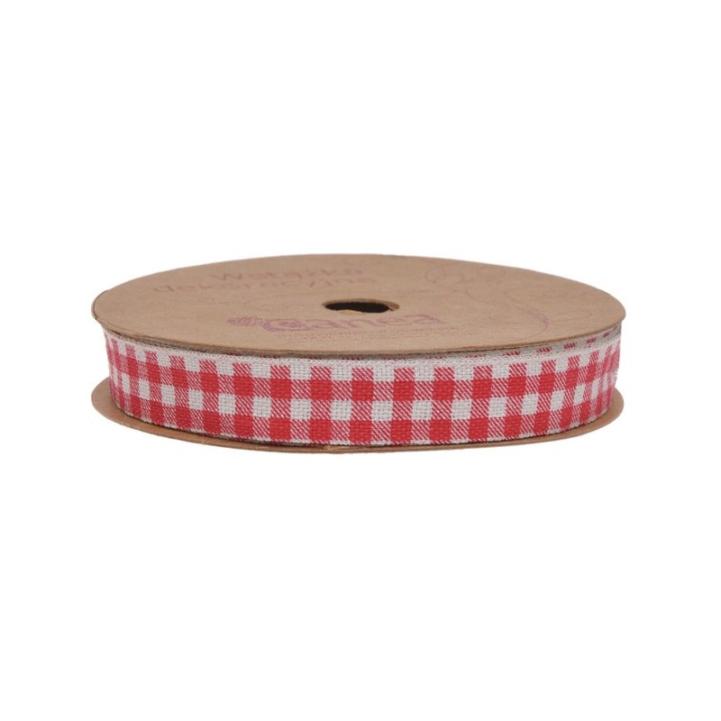 Wstążka 1,5cm x10m RED