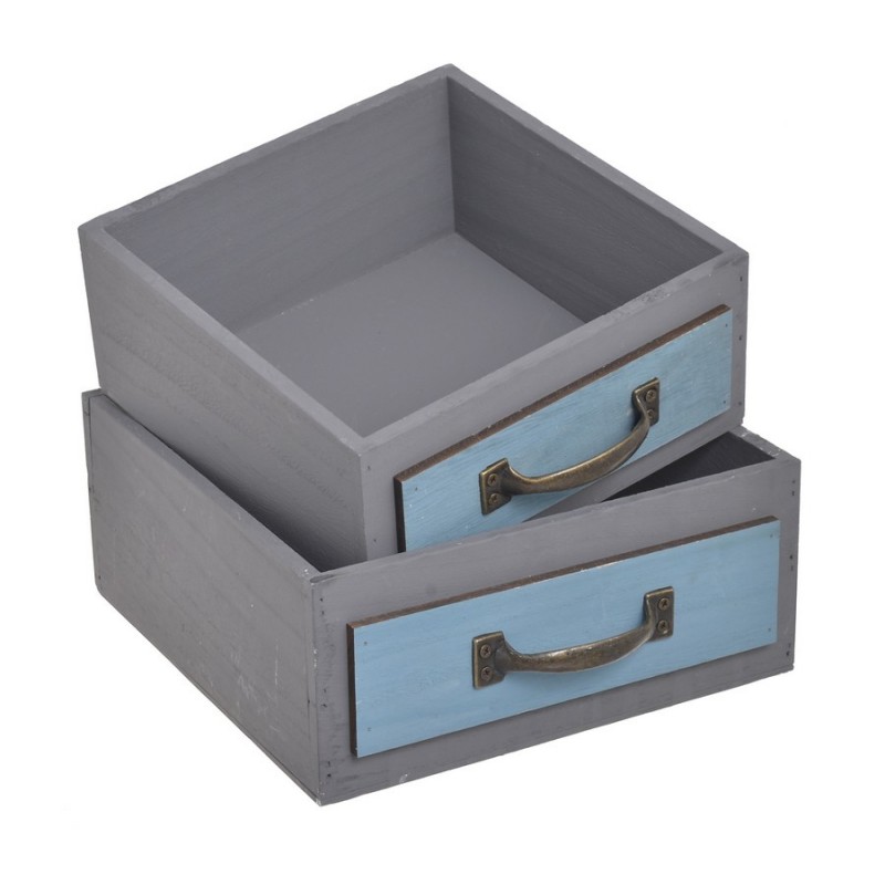 Szuflada drewniana kpl-2szt..24cmL / 21cmL