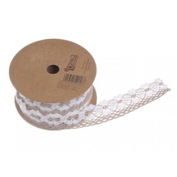 Wstążka koronkowa 2,2cm x 8m