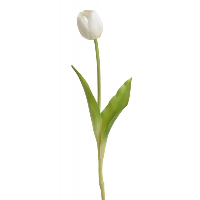 Tulipan gumowy x1 40cm - sztuczna roślina