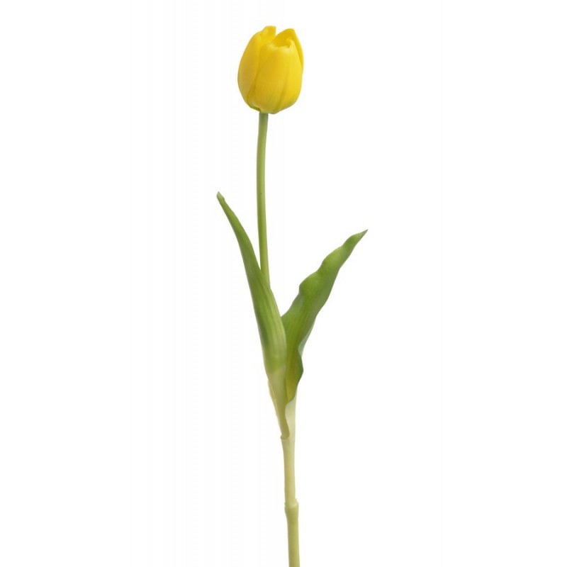 Tulipan gumowy x1 40cm - sztuczna roślina