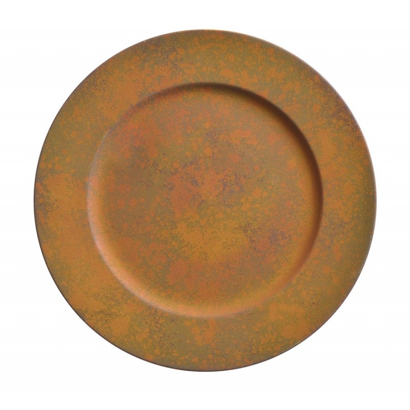 Talerz dekoracyjny 33cm RUSTY..33cmØ