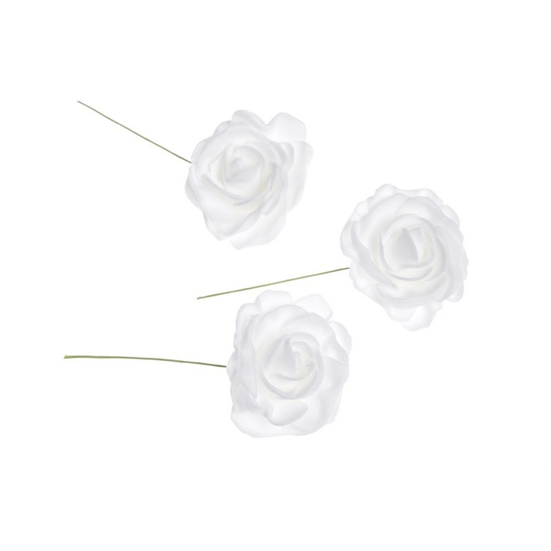 Różyczka piankowa x12 pik..5cm