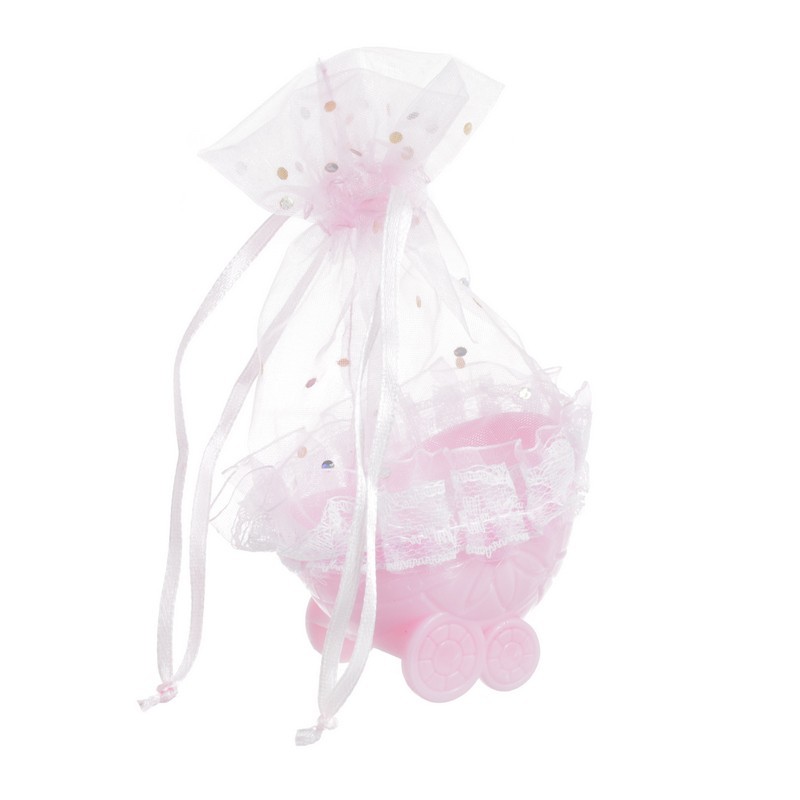 Woreczek wózeczek 4szt/kpl L.PINK..12x6x5cm