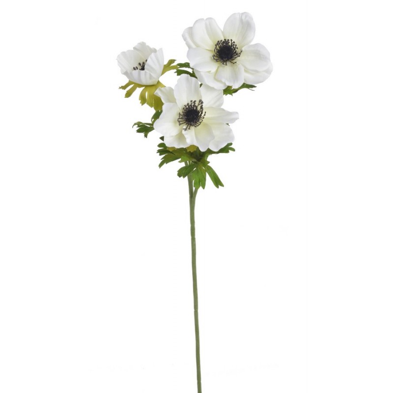 Anemon x3 56cm - sztuczna roślina