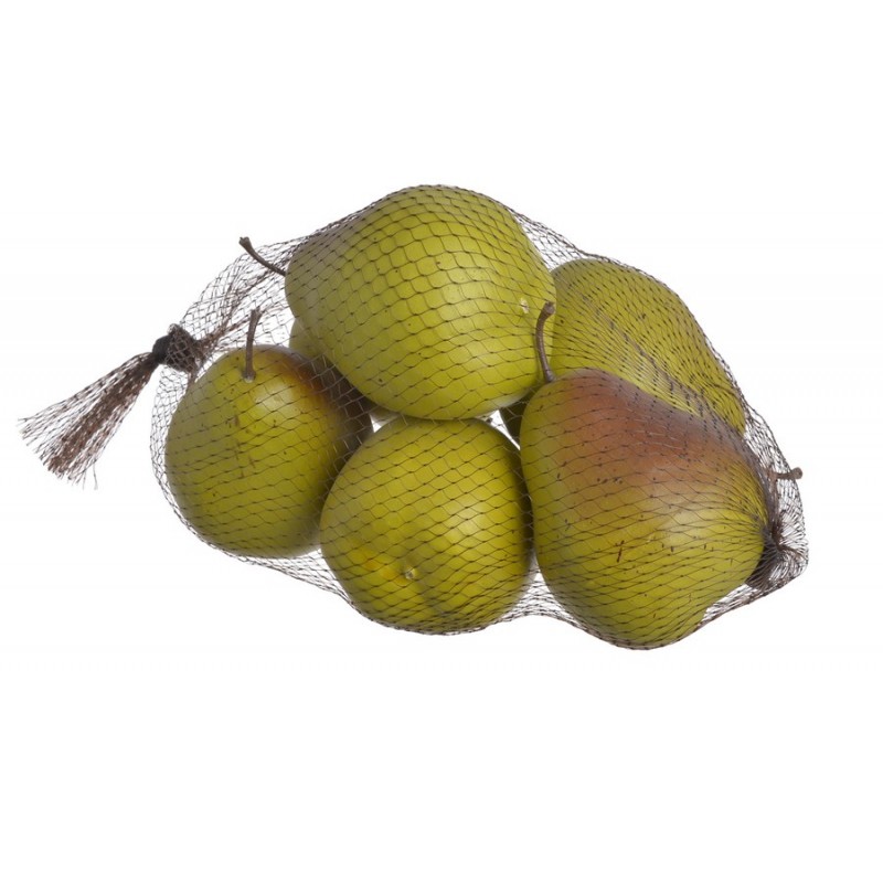 Gruszka sztuczna. 6szt-pacz..8cmL x 8cmW x 12cmH