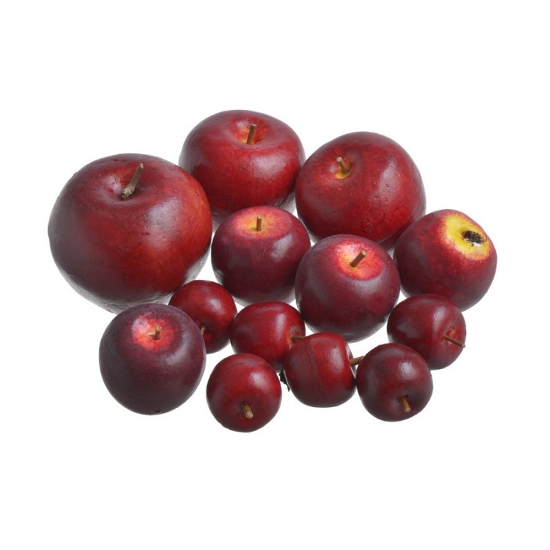 Jabłuszka mix, 2-5 cm,..12szt/paczka