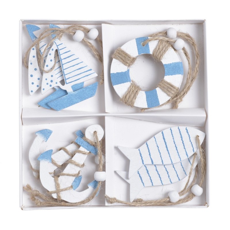 Morskie zawieszki 8szt..5-6cm