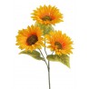 Słonecznik x3 42cm - sztuczna roślina