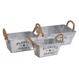 Osłonka metalowa 3szt-kpl..19cmL,22,5cmL, 28cmL