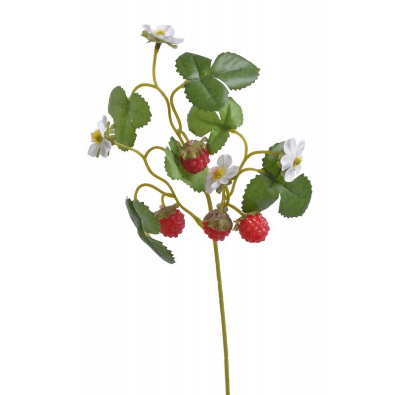 Gałązka maliny..30cm - sztuczna roślina