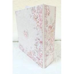 Album scrapbooking dla dziewczynki 25×25 cm chrzciny, roczek