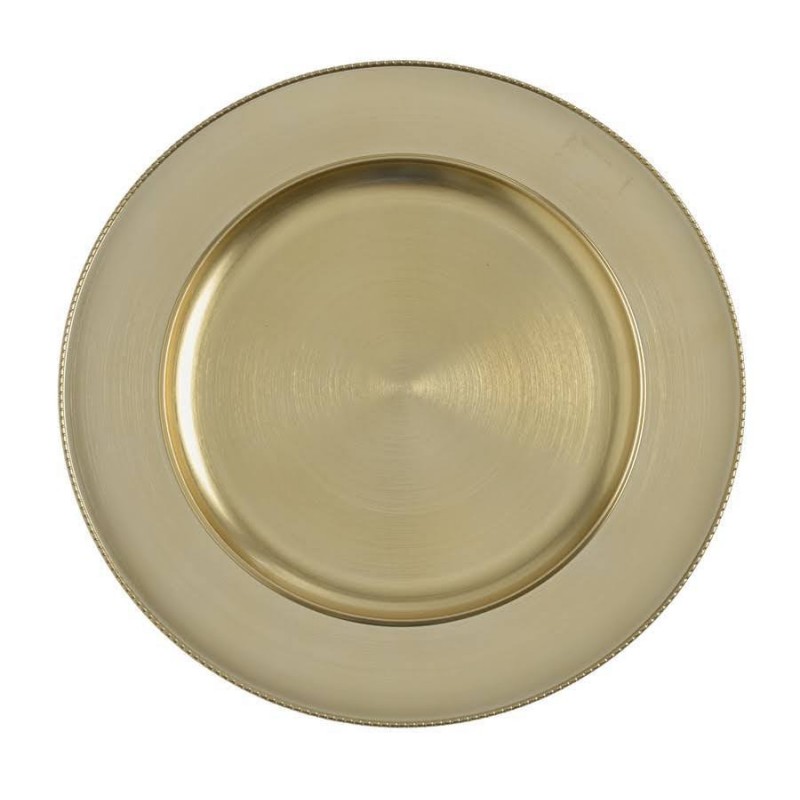 Talerz dekoracyjny 33cm....F.gold