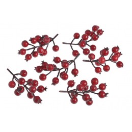 Mini gałązki głogu 6szt-paczka..12cm