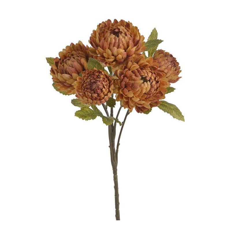 Chryzantema 3+2 46cm - sztuczna roślina