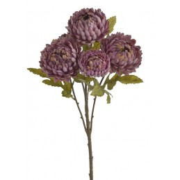 Chryzantema 3+2 46cm - sztuczna roślina