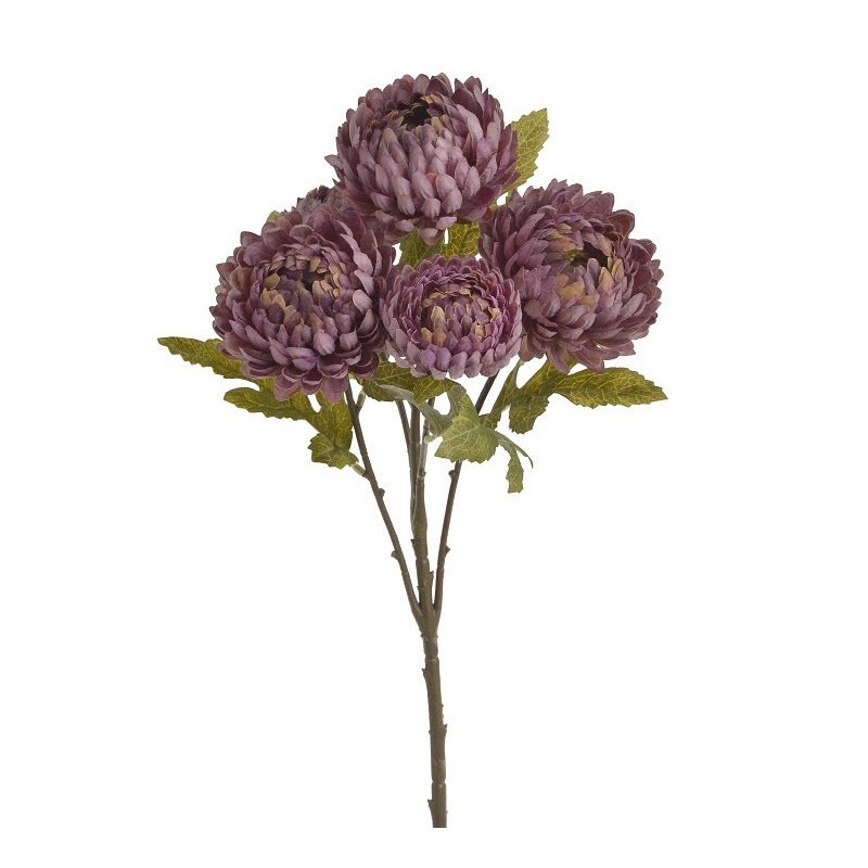 Chryzantema 3+2 46cm - sztuczna roślina