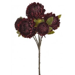 Chryzantema 3+2 46cm - sztuczna roślina