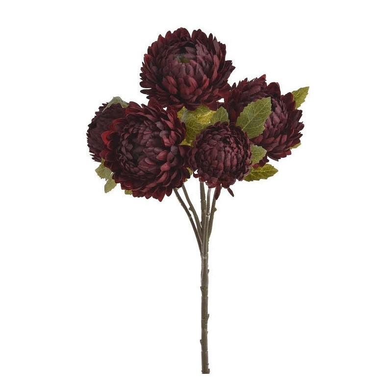 Chryzantema 3+2 46cm - sztuczna roślina