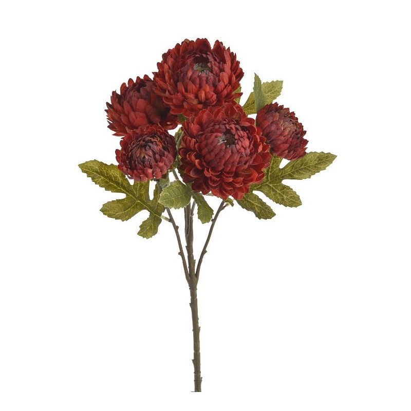 Chryzantema 3+2 46cm - sztuczna roślina