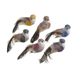 Ptaszki 10cm na klipie,  12szt-kpl