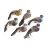 Ptaszki 12cm na klipie, 12szt-kpl
