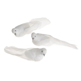 Ptaszki 12cm na klipie, 12szt-kpl