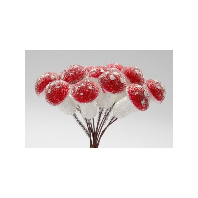 MUCHOMORKI H11cm...12sztx12peczków