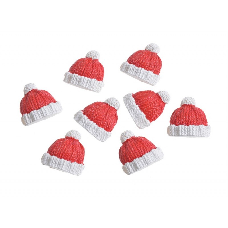 Czapki naklejki 8szt-pacz..2,5cm