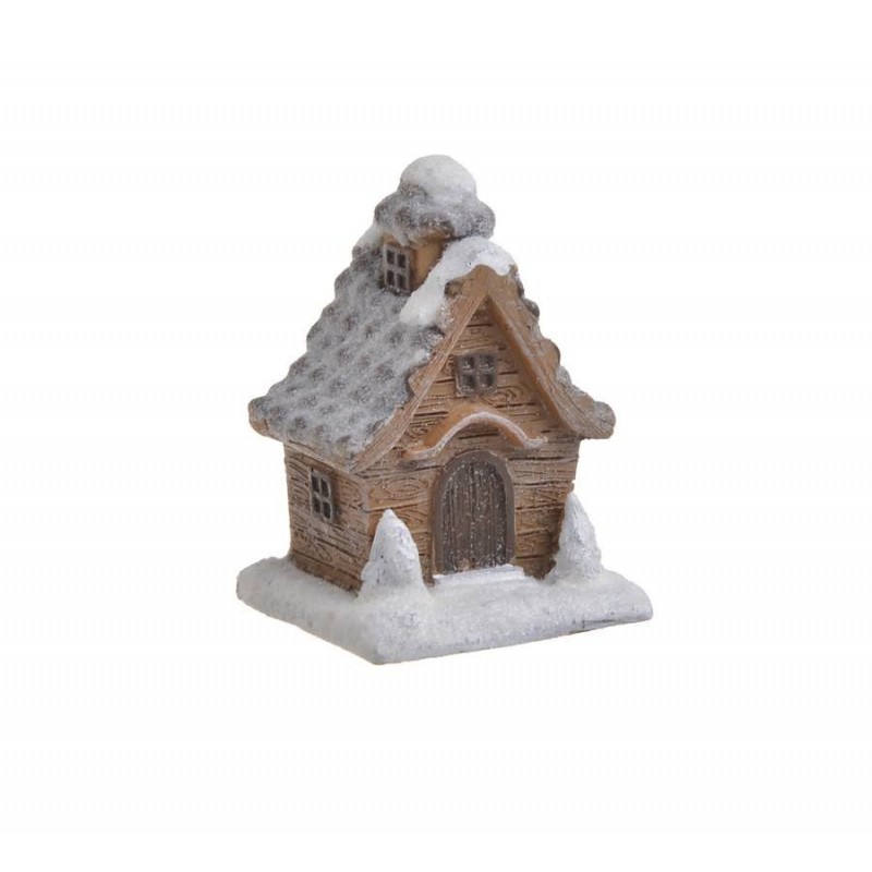 Domek zimowy..4,3cmL x 4,3cmW x 6cmH