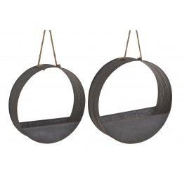 Metalowa osłonka 2szt-kpl..45cmØ x14,5cmW